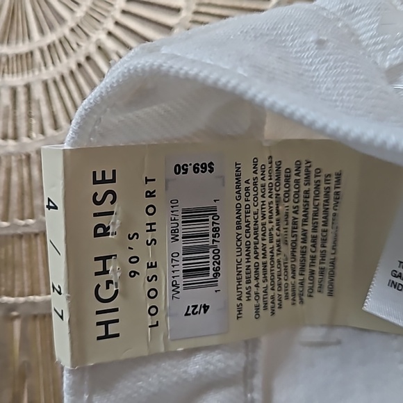 Lucky Brand High Rise 90s Loose Shorts - Picture 4 of 9